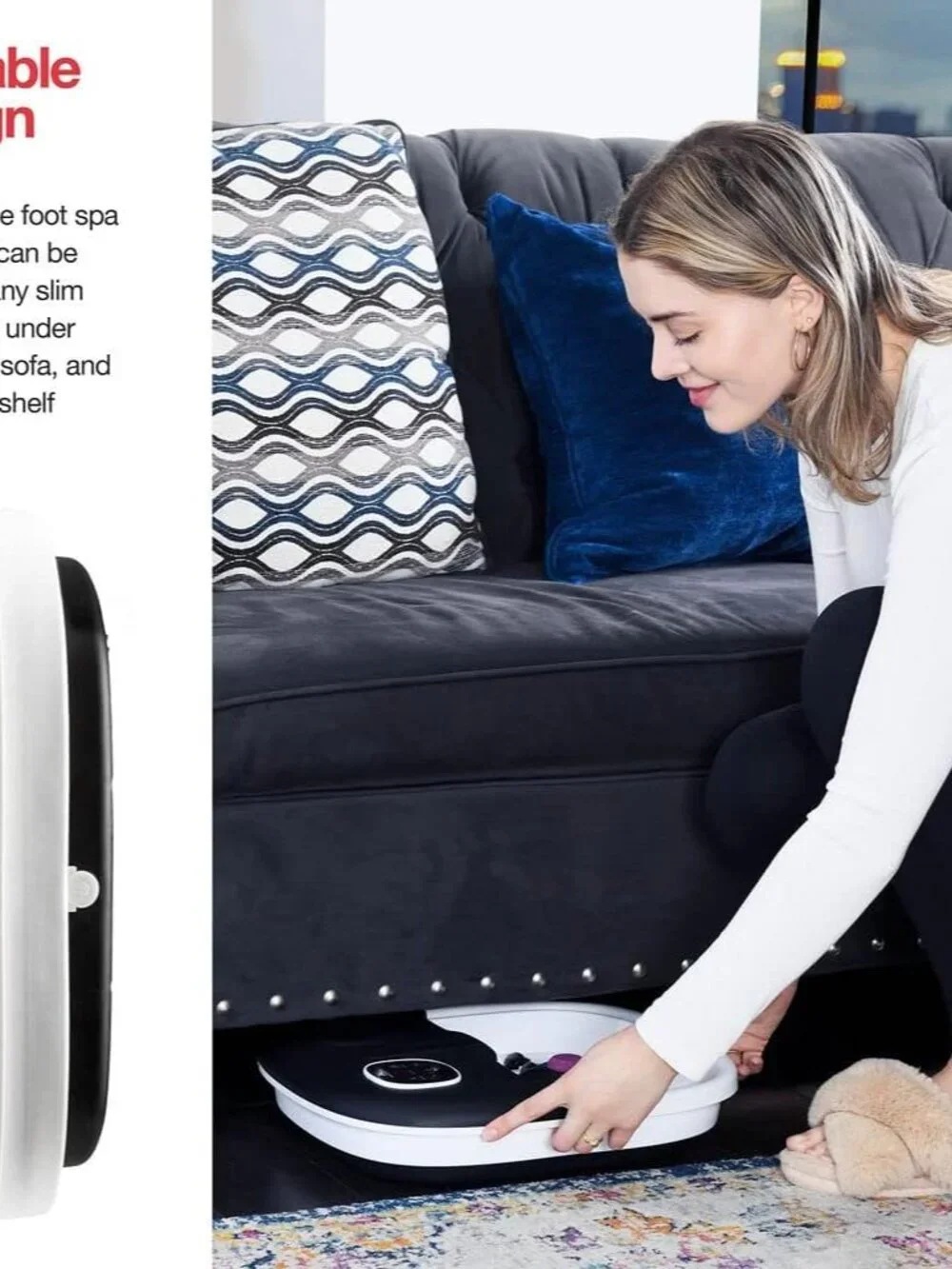 Medical king Foot Spa with Heat and Massage and Jets l